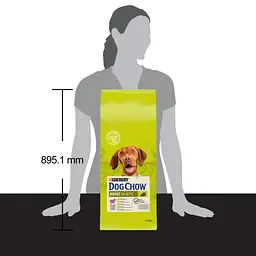 Сухий корм для собак Dog Chow Adult 1+, з ягням, 14 кг - мініатюра 4