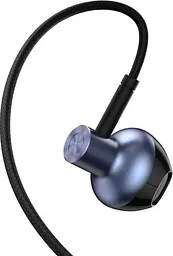 Дротові навушники Baseus Encok H19, 3.5mm, 1.2m (NGH19-03) black - мініатюра 5