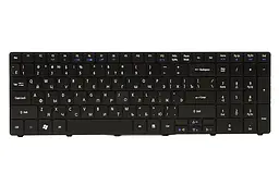 Клавiатура для ноутбука ACER Aspire 5810 чорний, чорний фрейм (KB311798)