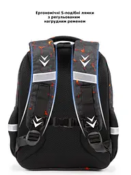 Ортопедичний шкільний рюкзак 6 в 1 для хлопчика School Standard 38х30х18 см з М'ячем для першокласника (SET 170-77) - мініатюра 7
