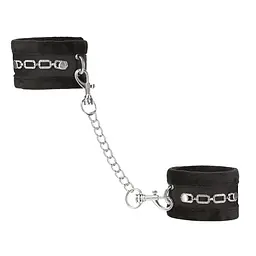 Наручники Punishment Crystal Detail Handcuffs Black з кристалами - мініатюра 1