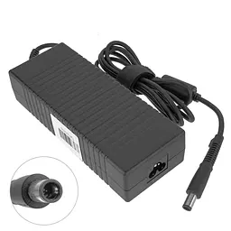 Блок живлення для ноутбука HP 19V, 7.1A, 135W, 7.4x5.0-PIN, black (без кабеля !) - мініатюра 2