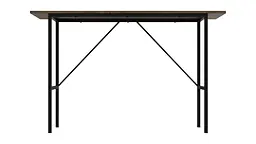 Стіл письмовий Line Тайм Ferrum-decor 750x1200x500 Чорний метал ДСП Дуб Сонома Трюфель 16 мм (FRD-104882) - мініатюра 4