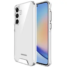 Чохол TPU Space Case transparent для Samsung Galaxy A34 5G Прозорий - мініатюра 2