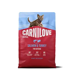 Сухий корм для кошенят Carnilove Active Salmon & Turkey Kitten суперпреміум лосось та індичка 2 кг