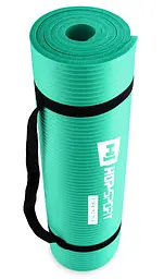 Мат для фітнесу та йоги Hop-Sport HS-N010GM 1см бірюзовий - мініатюра 7