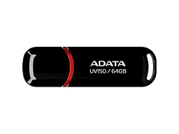 USB флеш накопичувач ADATA UV150 128 GB Black (AUV150-128G-RBK)