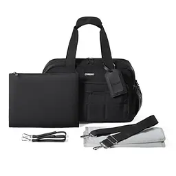 Сумка для мам Babyono для прогулянкової коляски Active чорного кольору 40 см x 20 см x 25  см (1650/01)