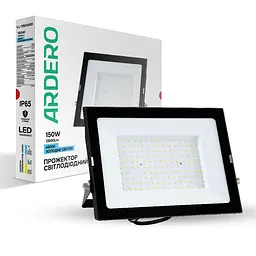 Світлодіодний прожектор Ardero LL-1150ARD 150Вт 6500K чорний