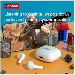 Бездротові навушники Lenovo LP 40 Pro Bluetooth 5.0 - мініатюра 9