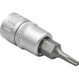 Головка торцева Wurth 1/4IN з насадкою TX9-HOLE Red Stripe (5763014325)