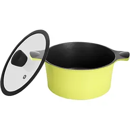 Каструля Ringel Zitrone зі скляною кришкою 24 см 4.2 л (RG-2108-24/1) - мініатюра 2