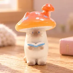 Ігрова фігурка POP TOP ThingsWoo серії "Cat Cat PAI" - КОТО-ГРИБОЧКИ (у дисп., в ас.) - мініатюра 2