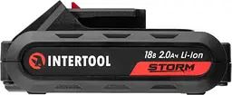 Акумулятор до електроінструмента Intertool 18V 2Ah [WT-0312] [89160] - мініатюра 2