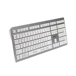 Клавіатура A4Tech FBX50C USB/Bluetooth White (4711421972772) - мініатюра 3