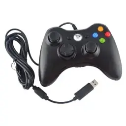 Дротовий геймпад XPRO для Microsoft Xbox 360 кабель 2 м вібрація (Xbox 360_473) - мініатюра 2