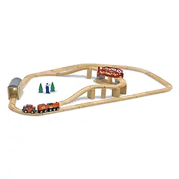 Дерев'яний набір Melissa&Doug Залізнична дорога (MD704) - мініатюра 2