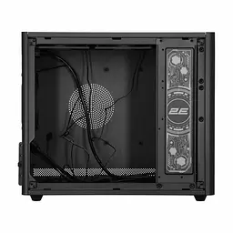 Корпус 2E Credo Metal V350B без БР 1xUSB3.0 1х USB 2.0 1xUSB Type-C 3x120мм VGA 350мм LCS ready mATX чорний - мініатюра 7