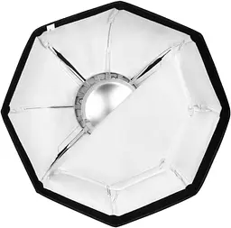 Спалах Neewer 23,6 у восьмикутному світловому коробі та Beauty Plate для фотостудії з Bowens Speedring для Bowens - мініатюра 6