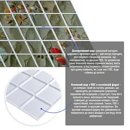 Декоративна панель Sticker Wall ПВХ 960х480х4мм SW-00001789 - мініатюра 2