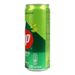 Напій 7up нуль цукру безалкогольний сильногазований 0.33 л - мініатюра 6