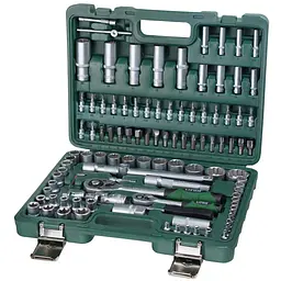 Набір насадок торцевих і біт Grad 1/4", 1/2" 108 шт (12 граней) (TR6004575)