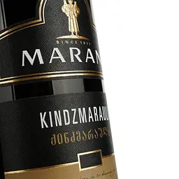 Упаковка вина Marani Kindzmarauli червоне напівсолодке 4.5 л (0.75 л x 6 шт.) - мініатюра 6