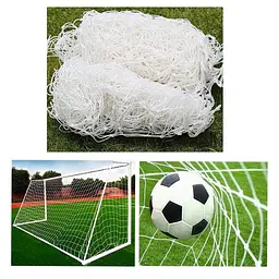 Сітка для футбольних воріт FootballNet Newt NE-CM-46 розмір 7,4 х 2,44 метра - мініатюра 3