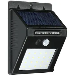 Світильник Solar Motion LED 20 вуличний із датчиком руху на сонячній батареї білий колір