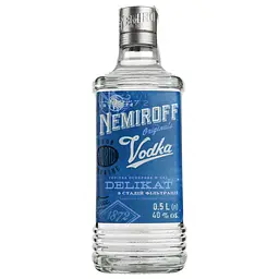 Упаковка горілки особливої Nemiroff Originals Делікат м'яка 40% 7.5 л (0.5 л х 15 шт.) - мініатюра 2