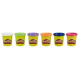 Набір для ліплення Hasbro Play-Doh Gems split and share pack, 6 шт. (F0628) - мініатюра 2