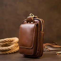 Чоловіча сумка-барсетка на ремінь Vintage 10,5х17х3,5 см sum0013980 - мініатюра 5