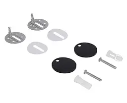 Сидіння для унітазу Qtap (Robin 520) з мікроліфтом, Slim Duroplast, Quick Release QTSC179MB48676 - мініатюра 4