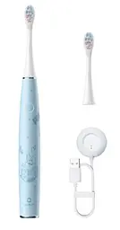 Електрична зубна щітка дитяча Oclean Kids Electric Toothbrush Blue - синя - мініатюра 3