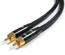Міжблоковий кабель аналоговий інтерконнетект 2xRCA-2xRCA Melodika MD2R-D10 Purple Cable 1m - мініатюра 3