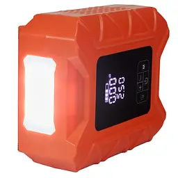 Автомобільний компресор Бустер Повербанк 4в1 14.8V 37.0wh 10000mAh Ліхтар (VC-345CL) - мініатюра 4