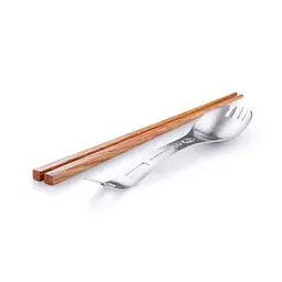 Ложко-виделка GSI Outdoors Glacier Stainless Kung Foon (1099-61000) - мініатюра 2