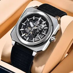 Наручний годинник чоловічий PD-1791 Black-Silver Pagani Design acs0031219 - мініатюра 2
