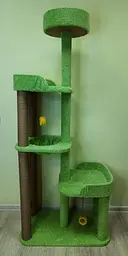 Ігровий комплекс для котів з кігтеточкою KL119