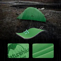 Намет Naturehike Cloud Up Base 2 CNK2450WS032 надлегкий двомісний зелений - мініатюра 13