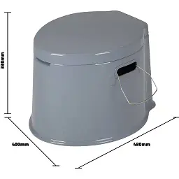 Біотуалет Bo-Camp Portable Toilet 7 л сірий (5502800) - мініатюра 6
