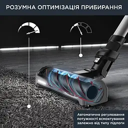 Пилосос бездротовий Rowenta X-Force Flex 14.60 Auto Animal чорно-сірий - мініатюра 7