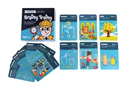 Настільна гра Brainy Trainy Brainy Trainy Логіка (укр.) (УКР057) - мініатюра 6