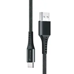 Дата кабель USB 2.0 AM to USB-C 1.2m Black Grand-X (FC-12B)