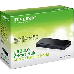Концентратор TP-Link UH720 - мініатюра 3