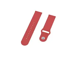 Ремінець BeCover Sport Band Red for Amazfit Bip / Amazfit Bip Lite / Amazfit Bip S Lite / Amazfit GTR 42mm / Amazfit GTS / Xiaomi TicWatch S2 / Xiaomi TicWatch E (706188) - мініатюра 3