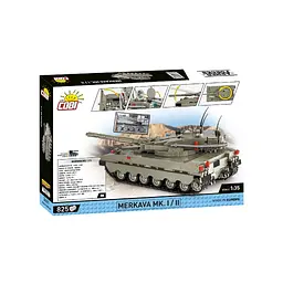 Конструктор Cobi Танк Меркава Mk 1, 825 деталей (COBI-2621) - мініатюра 9