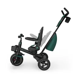 Триколісний велосипед Kinderkraft Spinstep 2 Plus Green (KRSPST02GREPL00)  - мініатюра 3