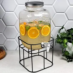 Диспенсер для напоїв Viva Lemonade 5 л з підставкою (1898-5) - мініатюра 3