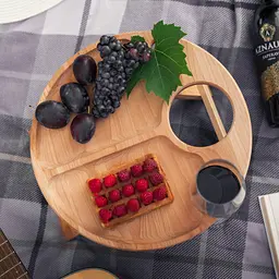 Розкладний столик для вина 35x35 см (944-13) - мініатюра 6